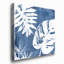 « tropical indigo impressions iv »-reproduction d’art sur toile tendue-407999286