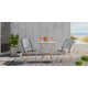 Squares Handmade Navy Indoor/Outdoor Rug