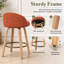 Tabourets de bar pivotants en velours Louise-1740754317-1748791228