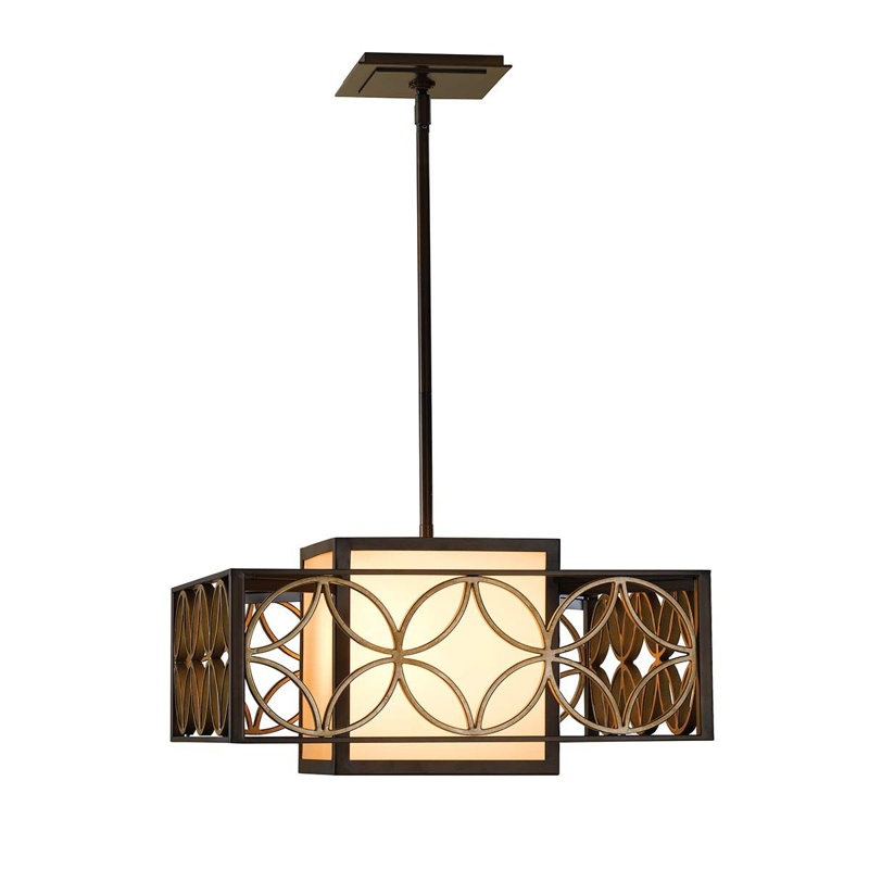 Sayer 1 - Light Square/Rectangle Pendant