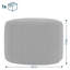 55cm Wide Round No Pattern Pouffe Ottoman-779199676