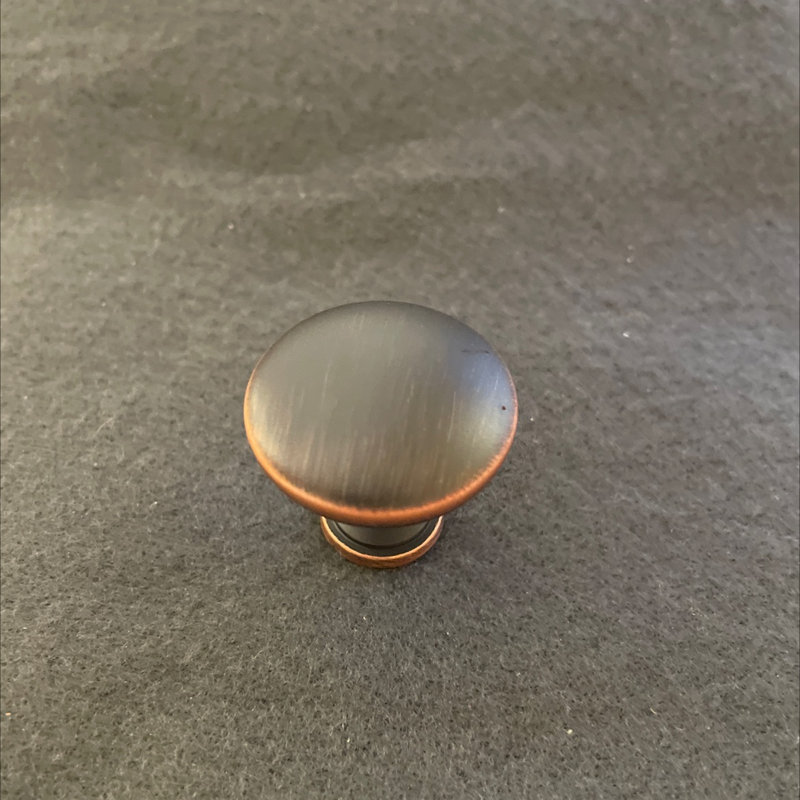 (Paquet de 5) Bouton Ella de 1-1 / 4 po (creux), Aluminium