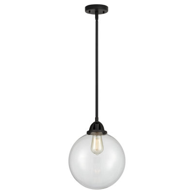 Nouveau - Mini-luminaire suspendu à tige 1 lumière 10 po Alfonsa - ampoule non incluse