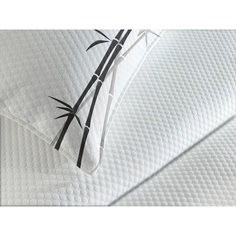 Ambesonne Asian Themed Bedspread Peace Concept, King Bedspread + 2 Standard Shams