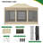 10'x15' Heavy Duty Canopy Tent, Pop up Gazebo with Netting Screened-105123538
