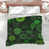 Floral vert foncé