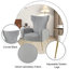 Joshy 83 Cm Wide Velvet Wingback Chair-1166171275