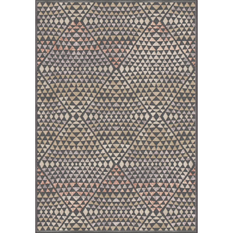 Mclin Geometric Viscose Area Rug, Rectangle 200 x 300cm