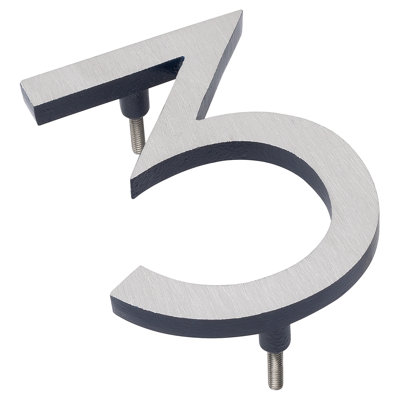 12'' H Metal House Number