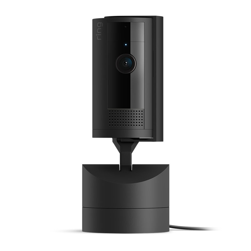 Pan-Tilt Indoor Cam - Black, Black