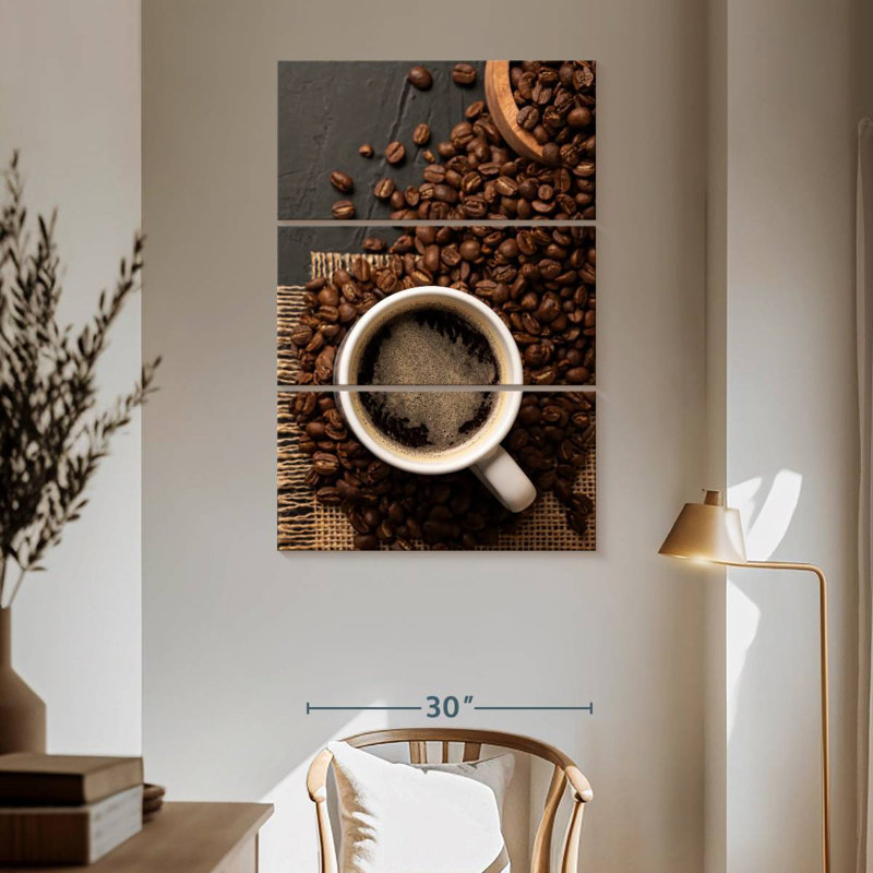 Yarlin Beans To Espresso, 65" H x 42" W
