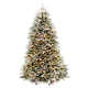 The Holiday Aisle® Dunhill Fir Tree with Clear Lights
