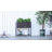 Raised Garden Bed, Elevated Planter Box With Rattan Wicker Look, Tool Storage Shelf, Portable Design For Herbs, Vegetables, Flowers, Brown-754645505