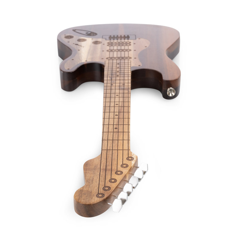 Ensemble de planche à fromage et outils Guitare Legend