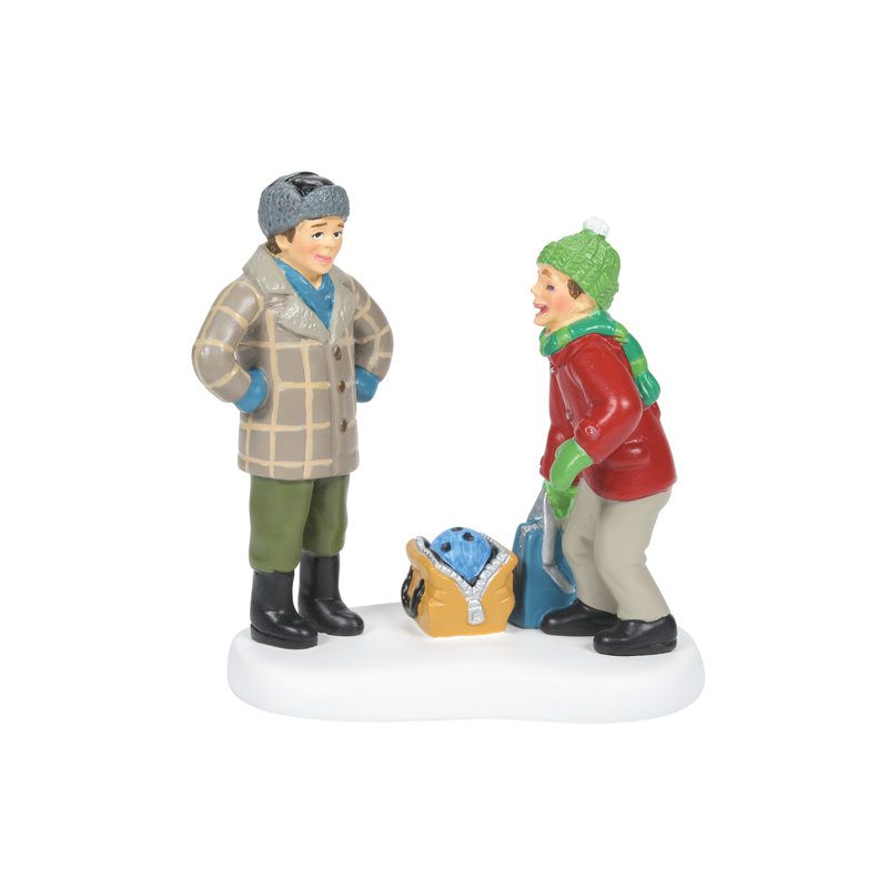 Figurine de collection humoristique de département 56 A Christmas Story Village