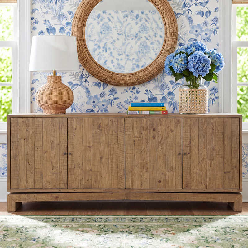 Henn 82'' Sideboard, Light Brown