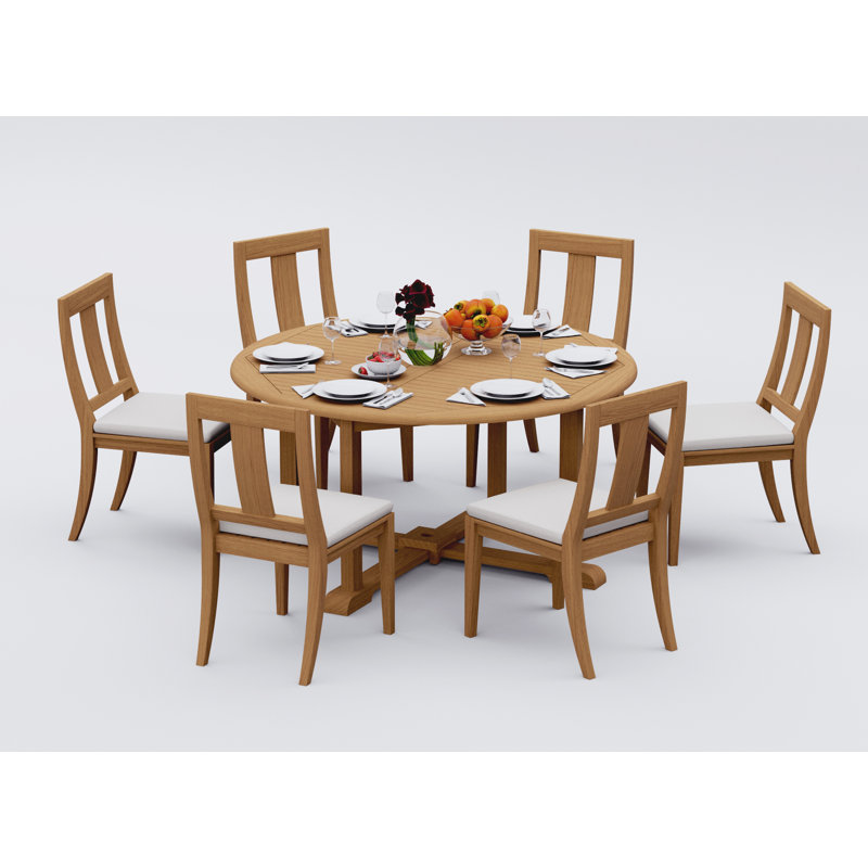 Osborne Outdoor - Piece Teak Dining Set, 6