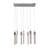 7 - Light Kitchen Island Rectangle Chandelier with Crystal Accents-1890035004