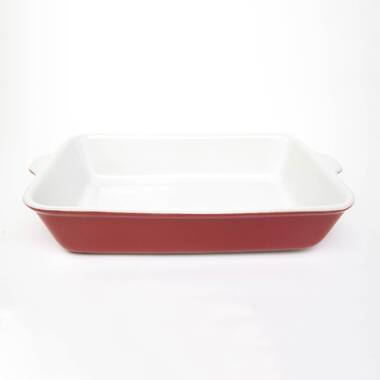 Crock-Pot 4 Qt. Stoneware Rectangle Bake Pan