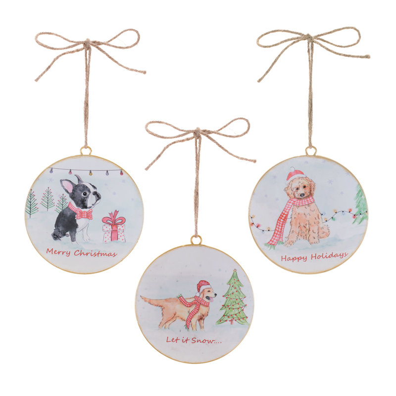 Ensemble d'ornement pour chien 12 pièces