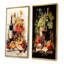 «French Red Wine Tempting Harmony», ensemble d'art mural sur toile 2 pièces-1553144958-1553144955
