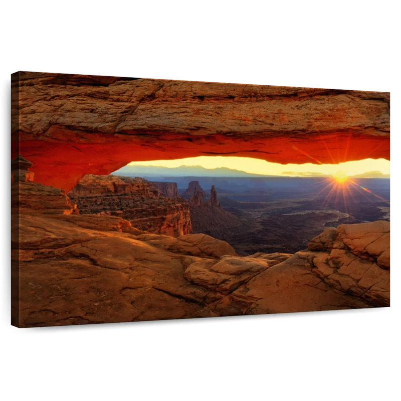 Mesa Arch Sunburst, H 8 po x l 12 po