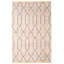 Tapis unique en viscose noué à la main 5 pi 1 po x 7 pi 10 po nouvel âge Iobst