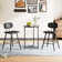 26.75" Leather Counter & Bar Stool with Large Seat and Back