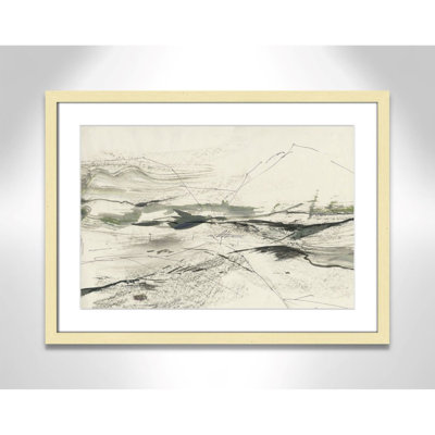 Green Sketches Print by PI Studio