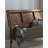 B&B Style Rattan Weaving Home Shoe Changing Stool Japanese-Style Real Rattan Bench Bedside Stool-991749228