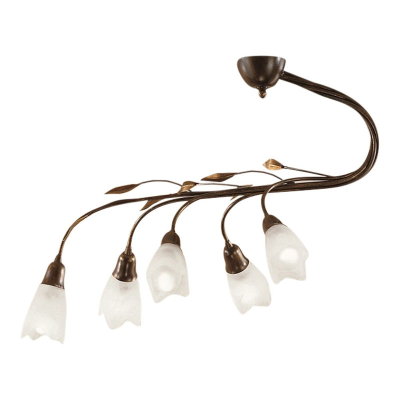 Highlandville Glass Flush Mount