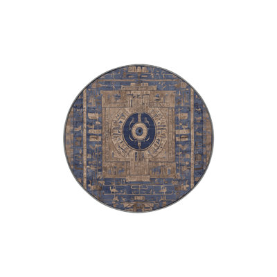Machine Washable Gray Area Rug