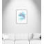 Pool Party 2 - Cadre flottant, reproduction d'art sur toile-46828128-46828124