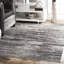 Tapis rayé gris clair Khadijah-1401615169