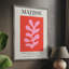 Matisse XCIV, reproduction d'art encadrée - bois massif-1688660481