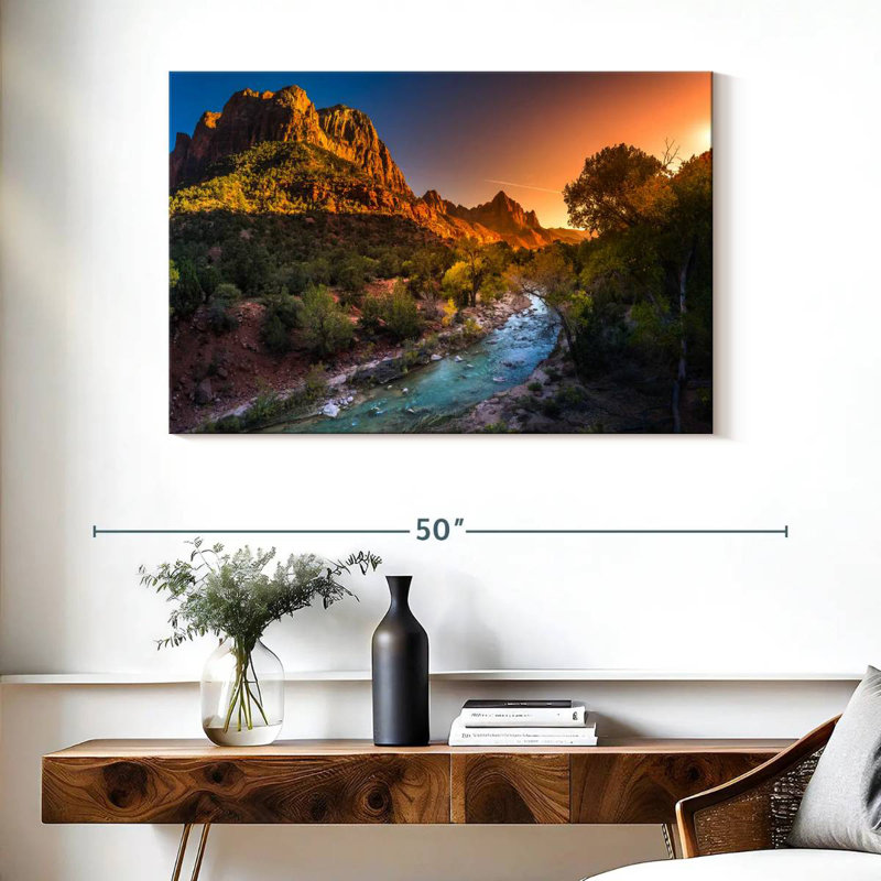 Rivière Alvord Zion National Park, H 26 po x l 39 po