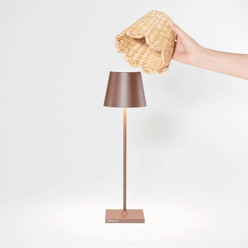 Poldina Wicker Shade, Poldina Pro/Mini, Scalloped Water Hyacinth