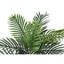 Artificielle 24 po - Intérieur décoratif avec verdure, base tissée beige, feuilles, panier
