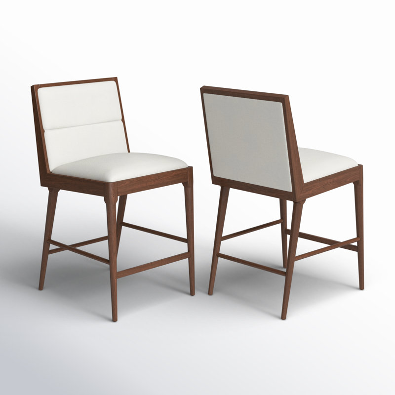 Tabouret de comptoir 22,7 po Preston, Noyer