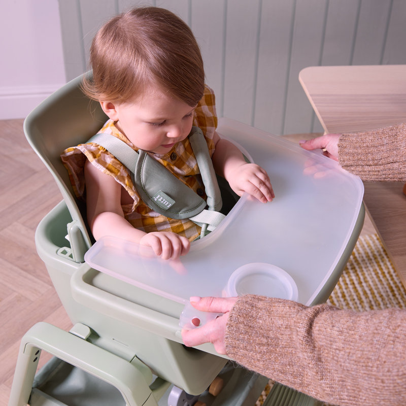 Tutti Bambini Nova Maison 7-in-1 Convertible Highchair, Matcha