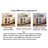 Cream style storage and sideboard cabinet