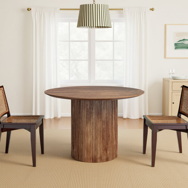 Westchester Round Solid Wood Dining Table
