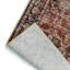 Tapis rétro rouge-brun Nico-1873757475