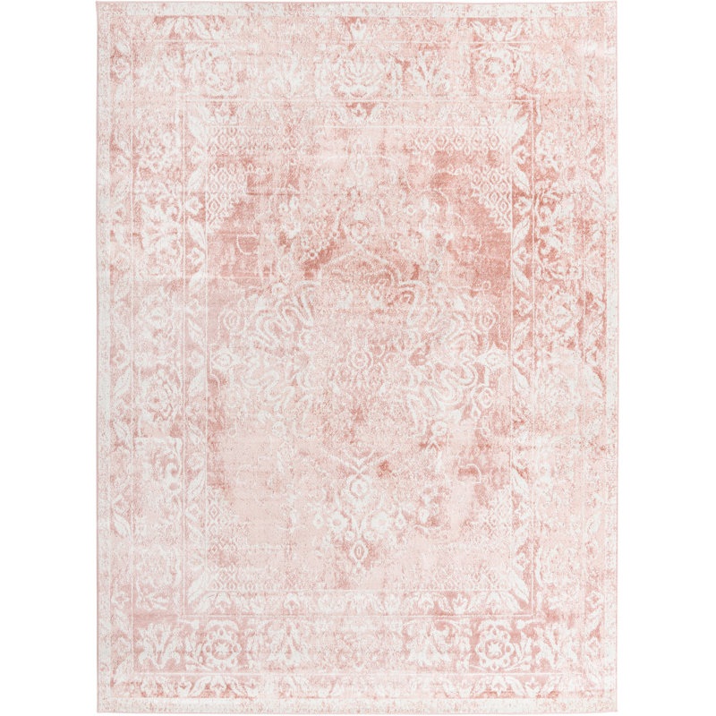 Ostby Abstract Indoor Rug, Rectangle 9' x 12'