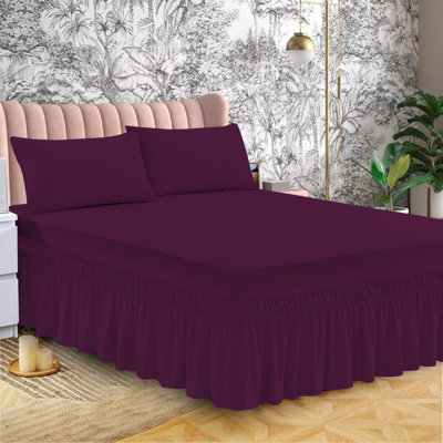 Bel Tailored Wrap Around Bed Skirt