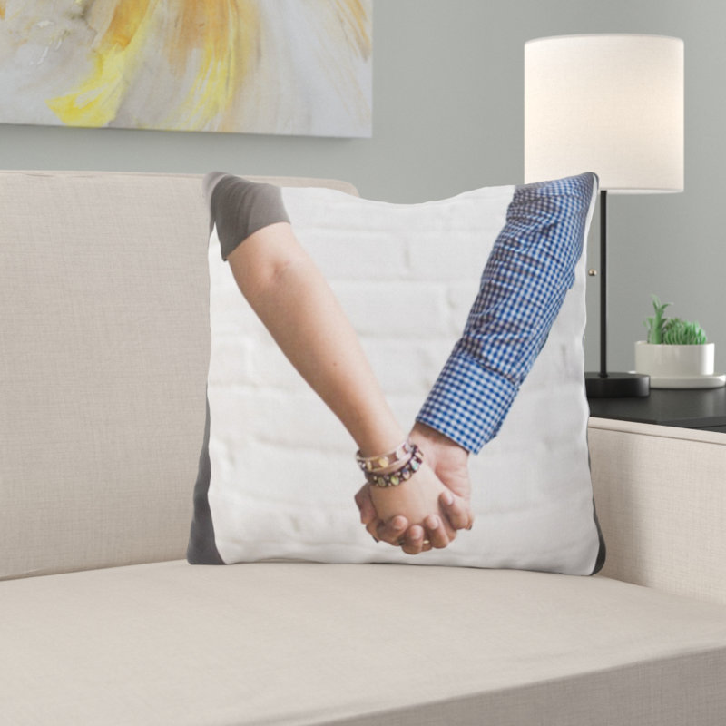 Coussin décoratif couple