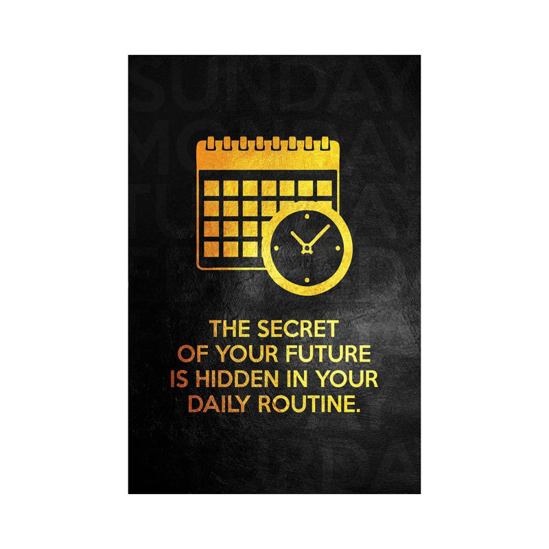 The Future's Secret by Adrian Baldovino - Wrapped Canvas Print, 20.32 cm H x 30.48 cm W
