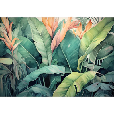 Bordure florale pelez et collez