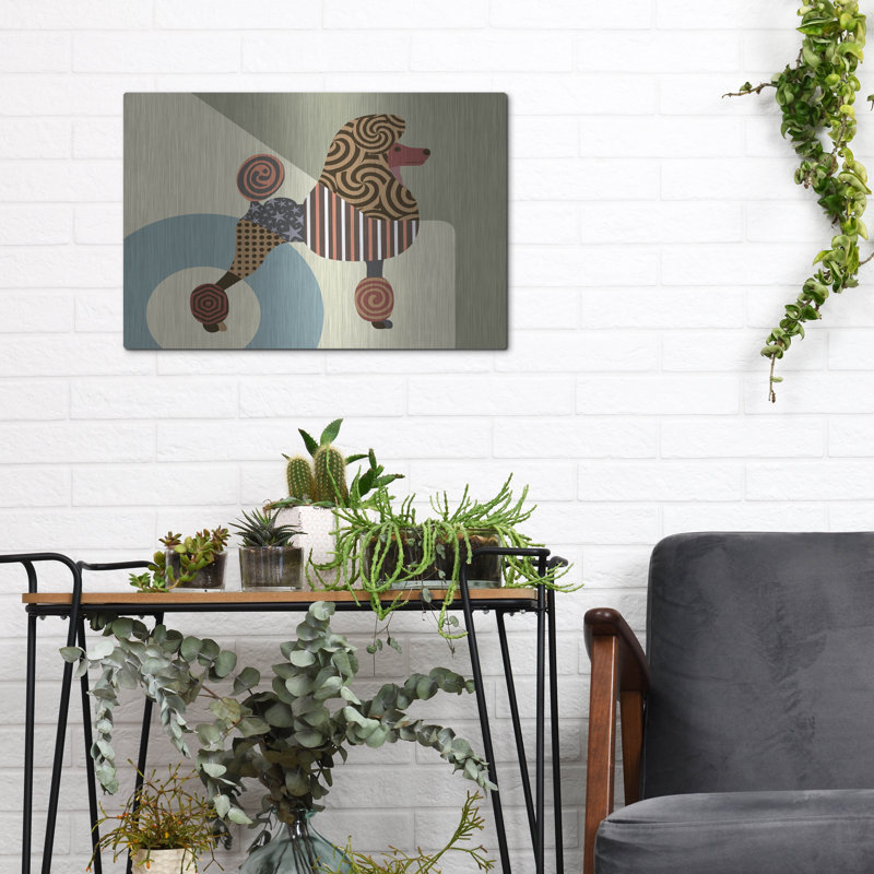 «Poodle Dog» par Lanre Adefioyue, H 12 po x l 16 po