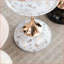 Mermaid Tail Table basse en métal pour le salon, fabrication durable Assemblage facile